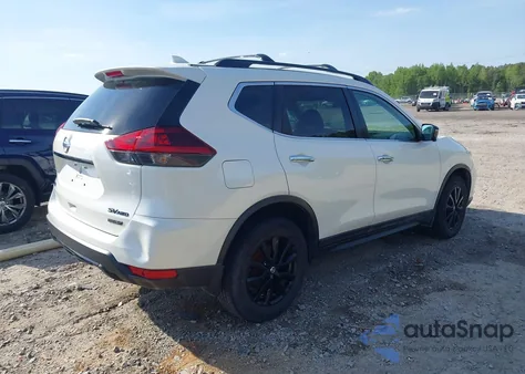2018 Nissan Rogue Sv z USA, uszkodzony, nr VIN 5N1AT2MVXJC752037